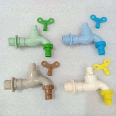 KRAN AIR 1/2" / KRAN KERAN KUNCI PVC / KRAN TEMBOK/KRAN CABUT