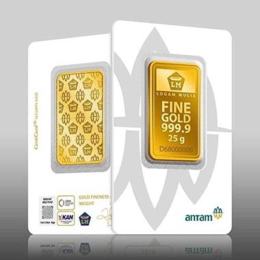 Emas Antam 25 Gram - Harga Terbaru Februari 2022 | Blibli