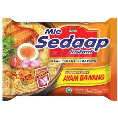 MIE SEDAAP AYAM BAWANG 75gr