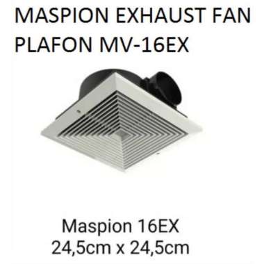 Exhaust Fan Plafon Maspion MV16EX Cerobong