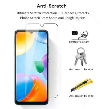 Promo Tempered Glass Layar Bening Redmi 10C 2022 / Redmi 10A / Redmi 9C Anti Gores Kaca Redmi 10C