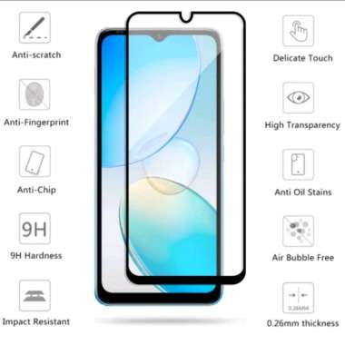 Promo Tempered Glass Layar Infinix Hot 8 / Smart 4 / Smart 5 / Smart 6 Full Cover Anti Gores Kaca Sm