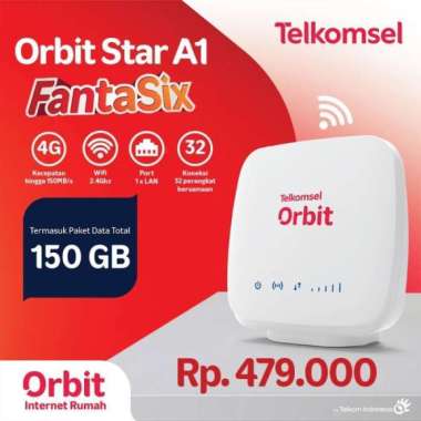 Jual Orbit Star A1 Modem Router Wireless Telkomsel 4G - Lock Murah