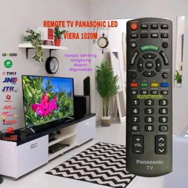 Remot Remote TV Panasonic Viera LCD LED Grade Original