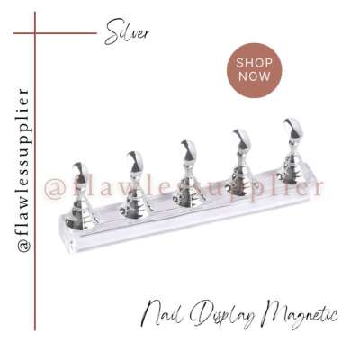 Magnetic Nail Holder Practice Display Stand Acrylic Crystal / Magnetic Sucker Practice Nail Art / Na