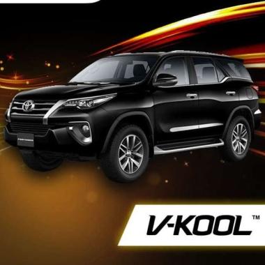 Kaca Film V-Kool VK70 Depan Fortuner