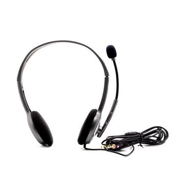 Jual Logitech H370 Usb Stereo Headset With Mic Headphone Earphone