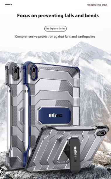 IPAD 10 2022 IPAD 10.9 INCH ARMOR CASE STANDING ORIGINAL BLUE