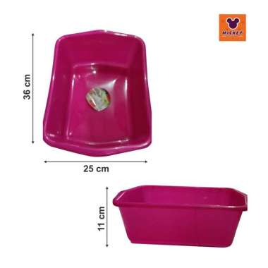Bak Pasir kucing warna 43X30X12