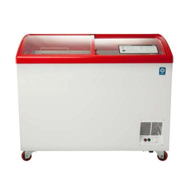 UCHIDA UFH300C Chest Freezer RED