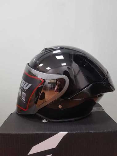 HELM HALF FACE / HELM JITSU / BLACK GLOSS