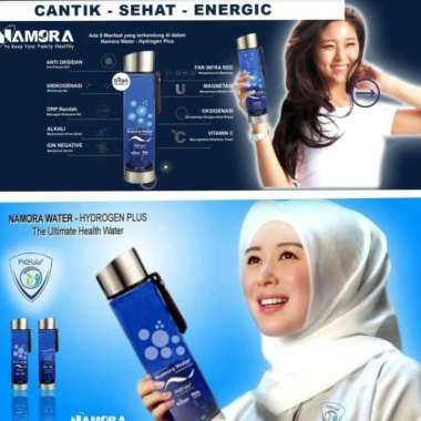 Namora Hydrogen Water Plus/Namora Water Bottle/Namora Botol Biru