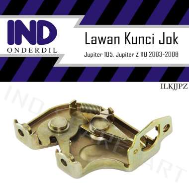 IND Onderdil Engsel Dudukan Lawan Kunci Jok Dalam Jupiter Lama-Jupiter Z Old-Burhan KUNING