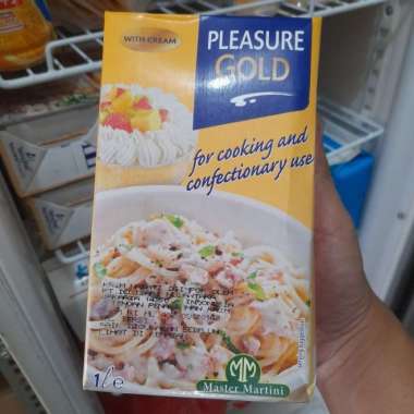 pleasure gold cooking cream 1 ltr / cooking cream pleasure gold