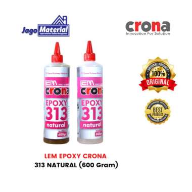 Crona 313 Natural (Resin + Hardener) - Lem Epoxy