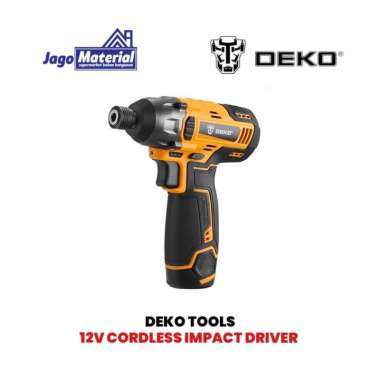 Deko Impact Driver 12 V (Mesin Bor Kunci Kecil)