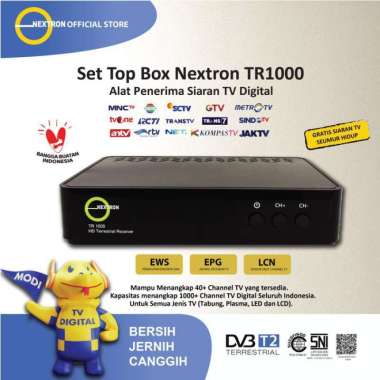 SALE Set Top Box Tv Digital DVB T2 Nextron TR1000