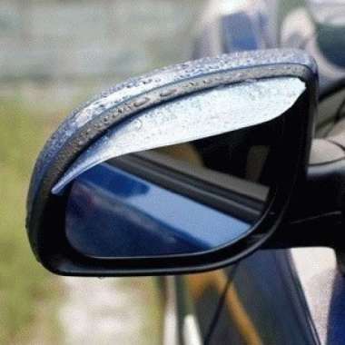 PVC Pelindung Spion Kaca Mobil - RAV4 - Black
