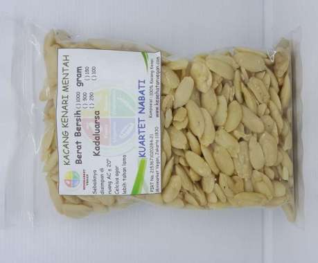 500gr Kenari / Kacang Kenari - Kupas Mentah / Raw