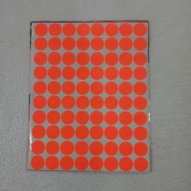 LABEL TOM & JERRY 116 BULAT WARNA | LABEL TOM & JERRY BULAT Merah