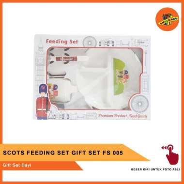 MAKASSAR! SCOTS FEEDING SET GIFT SET FS-005 - Gift Set Bayi