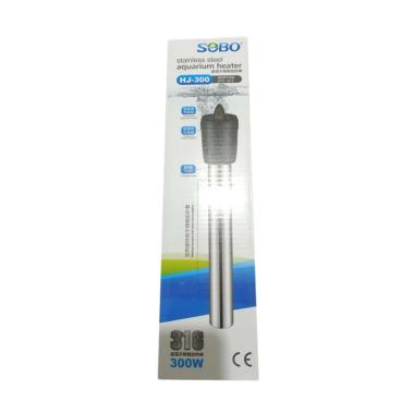 Sobo Heater Pemanas Air Aquarium dan Kolam Ikan [300 watt] silver