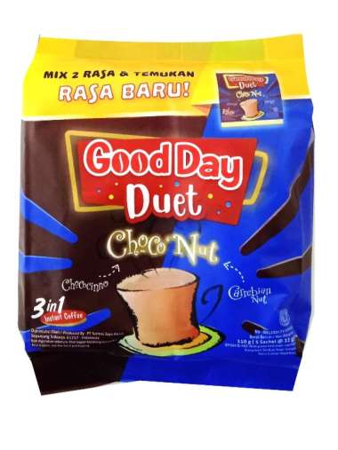 Kopi Instant Good Day Duet Choconut 110Gr