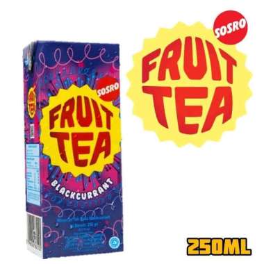 Fruit Tea Minuman Blackcurrant Kotak 250
