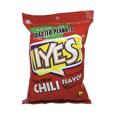 Iyes - KACANG OVEN - Oven Coated Peanut - 100 gr PEDAS