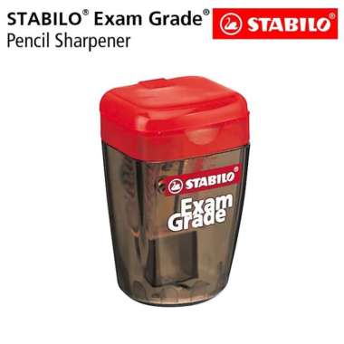 STABILO Exam Grade - Sharpener / Rautan Serutan Pensil Kayu Ujian UNBK Multicolor