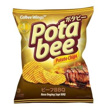 Pota Bee Snack Sapi Bbq 68Gr