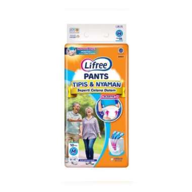 Lifree Popok Celana Tipis & Nyaman Bergerak