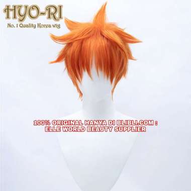 READY STOK - RAMBUT PALSU COSPLAY ANIME HAIKYUU!! HAIKYUU! HAIKYU FULL WIG SHOYO HINATA WIG HINATA S