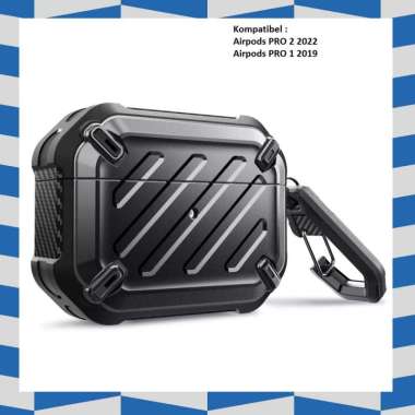 Supcase UBPro Case Airpods PRO 2 (2022) & Airpods PRO 1 (2019) Black