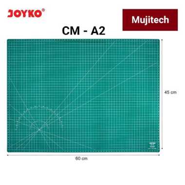 CUTTING MAT A2 (2 SISI) JOYKO ALAS PEMOTONG CUTTER CM-A2 ALAS POTONG KERTAS A2