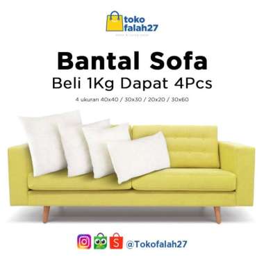 Bantal Sofa 40x40 , 30x60 , 45x45 , 50x50 30x30 - Bantal sofa