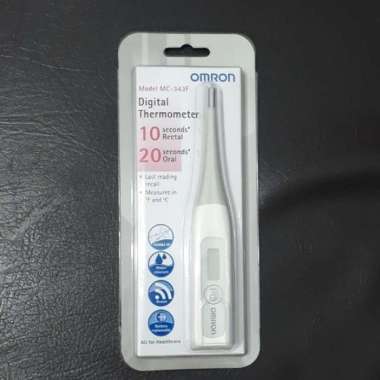 Omron Termometer Digital Flexible MC-343 MC343 MC 343 Fleksibel MC343F