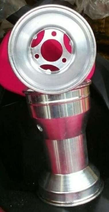 velg r5 ring 5 gokart drift trike belakang utk ban uk 11x7.10-5 Silver