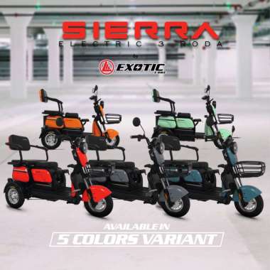 Motor Listrik 3 RODA Exotic Sierra Pacific