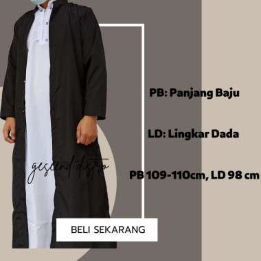 GAMIS ANAK LAKI LAKI JUBAH LUARAN ANAK S HITAM