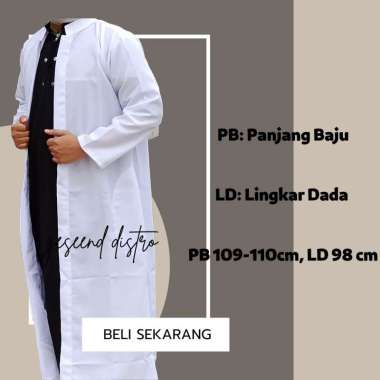 GAMIS ANAK LAKI LAKI JUBAH LUARAN ANAK S PUTIH