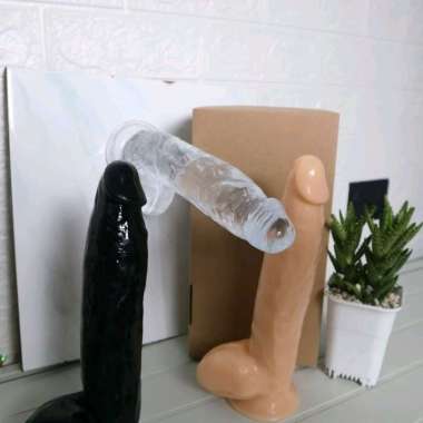 Dildo Jumbo Silicone Premium XXL 30 CM CREAM JUMBO