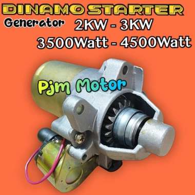 Ec2500 Dinamo starter Solonoid starter mesin genset 2000 3000 watt
