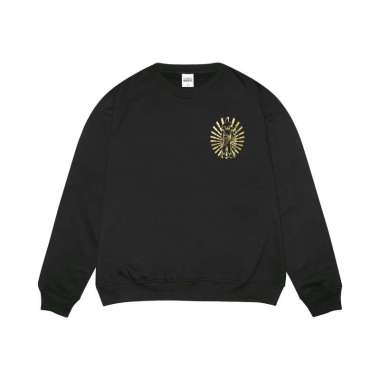 Shining Bright Dark Horse Crewneck - Black L