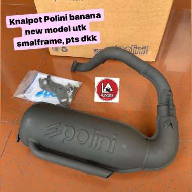 Knalpot Polini banana new model utk smallframe, pts dkk