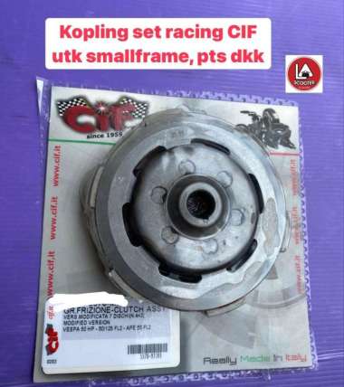Kopling set racing CIF utk smallframe, pts dkk