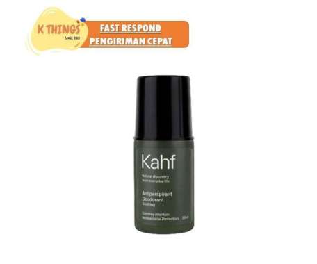 KAHF Face Wash Scrub Perawatan Wajah Pria Sunscreen Moisturizer ORI Deodorant