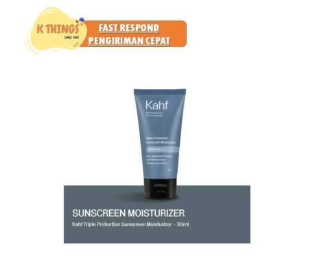 KAHF Face Wash Scrub Perawatan Wajah Pria Sunscreen Moisturizer ORI Sunscreen