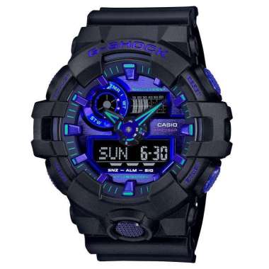 Casio G-Shock GA-700VB-1ADR Jam Tangan Pria Analog Digital GA700 Biru
