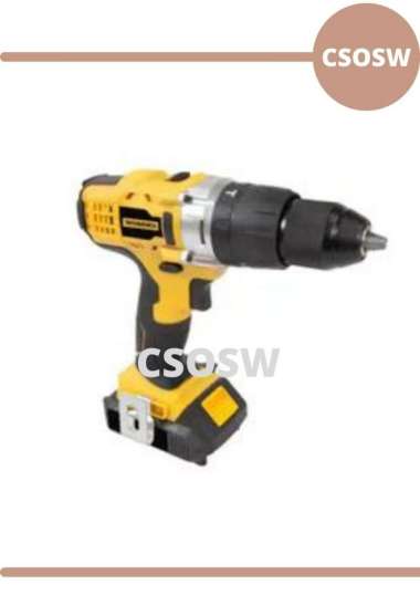 Krisbow Mesin Bor Listrik Cordless 18v Li-ion Cordless Impact Drill